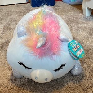 Hazel the Unicorn HugMee Squishmallow Plus Toy